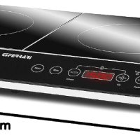 Двоен индукционен котлон G3 Ferrari , Цифров дисплей , Свободностоящ Индукционен плот с 2 плочи, снимка 4 - Котлони - 41916022
