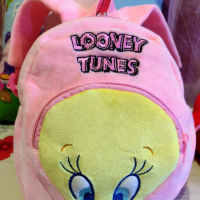 Луксозна детска плюшена 3D раница Looney Tunes + подарък, снимка 1 - Раници - 36148887