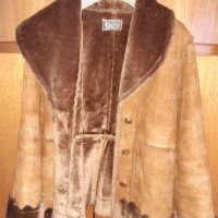 Кокетно кожено палто, снимка 3 - Палта, манта - 34762135