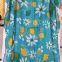 Туника-рокля за плажа в модерни цветни принтове и в свободна права кройка, универсален размер, снимка 4 - Туники - 44742359