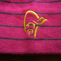 NORRONA 1469-11 THIN STRIPED BEANIE 100% MERINO ULL детска шапка 1-44, снимка 3 - Шапки, шалове и ръкавици - 36294334