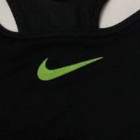 Nike DRI-FIT Bra оригинално бюстие с подплънки S Найк спорт фитнес, снимка 2 - Спортни екипи - 39778042