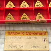 10бр. твърдосплавни стругарски пластини за резба SANDVIK, снимка 1 - Други инструменти - 35888115