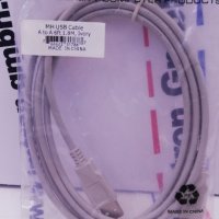 Manhattan 1.8m MH USB Cable USB кабел 1,8 м Cable, USB to USB , снимка 1 - Друга електроника - 40895346