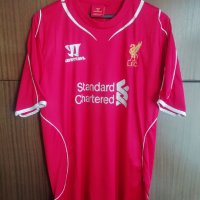 Liverpool Steven Gerrard Warrior футболна тениска фланелка Джерард Ливърпул размер L, снимка 2 - Тениски - 42314712