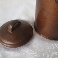 Стар метален съд, желязо, гюм с капак, снимка 9 - Антикварни и старинни предмети - 41964995