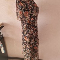 Дантелена лятна рокля ЗАРА на цветя - 16,00лв., снимка 4 - Рокли - 41629770