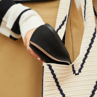 VIVAIA Margot Плетки с шарка на заострени пръсти, снимка 7 - Дамски елегантни обувки - 36196389