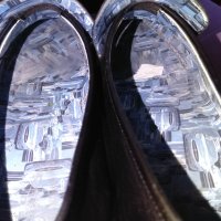 Ягуар ръчна изработка маркови обувки естествена телешка кожа №45 стелка29см, снимка 8 - Официални обувки - 41784849