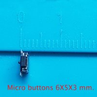 Микро бутон 6X5X3, снимка 5 - Друга електроника - 34501944