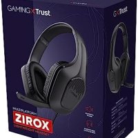 Нови Леки геймърски слушалки Trust Gaming GXT 415 Zirox за Xbox PS4 PS5, снимка 9 - Слушалки и портативни колонки - 42056003