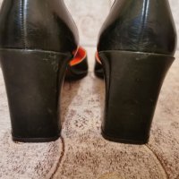 Страхотни обувки с ток DKNY 38 номер , снимка 8 - Дамски обувки на ток - 40113145