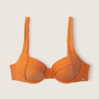 Victoria’s Secret оранжев блестящ бански, снимка 4 - Бански костюми - 41507236