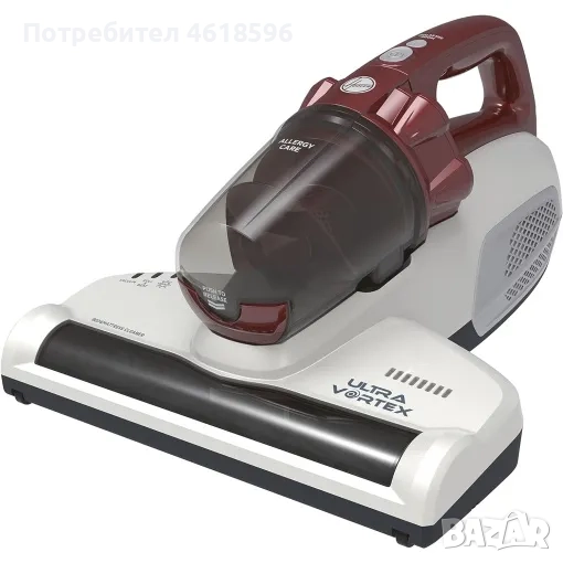Прахосмукачка за матраци и акари Hoover Ultra Vortex (MBC500UV) с UV светлина, снимка 1