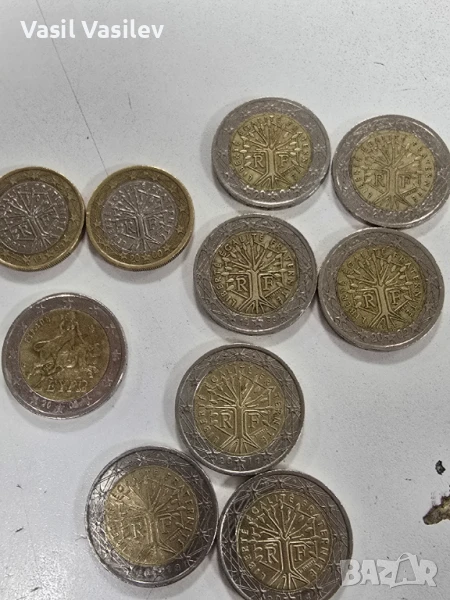 Монети от 2 евро - Френски ., снимка 1