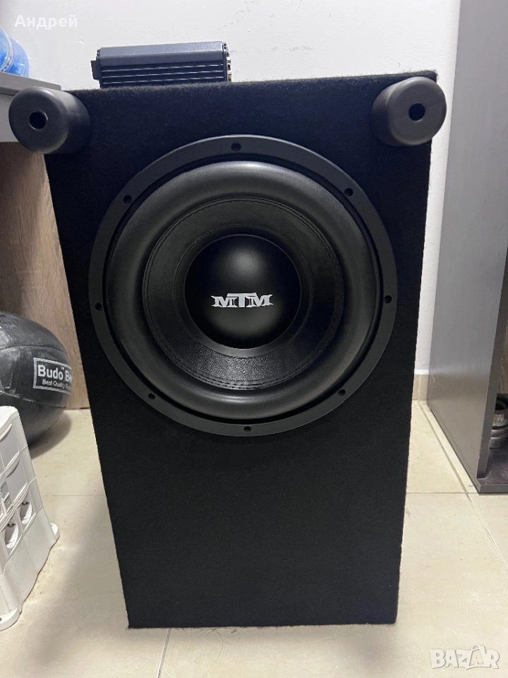 Бас каса и усилвател MTM, снимка 1