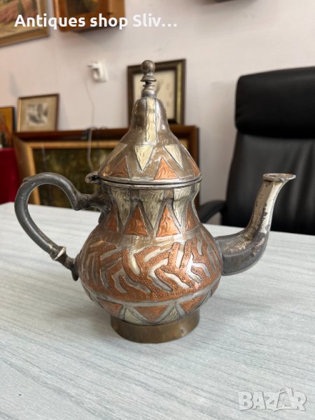 Стар арабски / ориенталски чайник. №4482, снимка 1