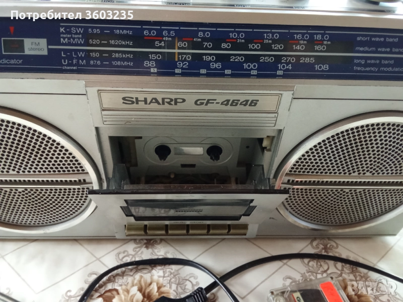 Радиокасетофон Шарп, снимка 1