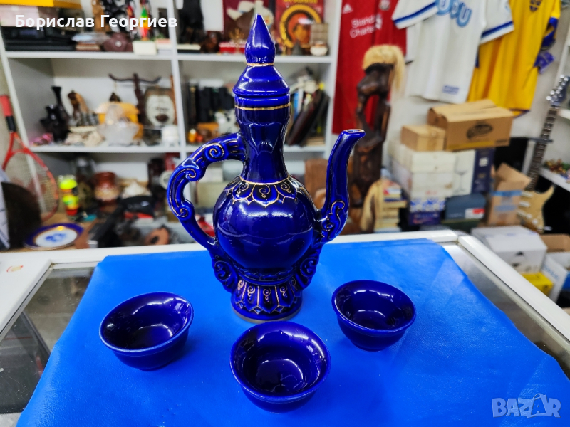 Порцеланов сервиз за ракия / саке, снимка 1