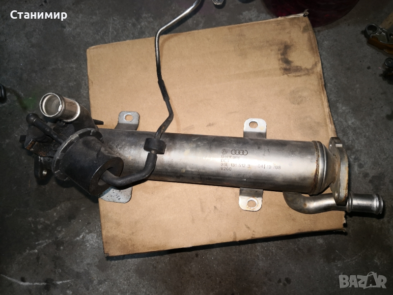  03L 131 512  B, EGR охладител Фолксваген Пасат 2008г комънрейл, снимка 1