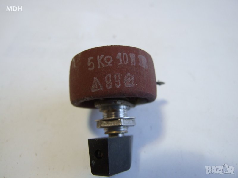 жичен потенциометър 1коМ - 10вт, снимка 1