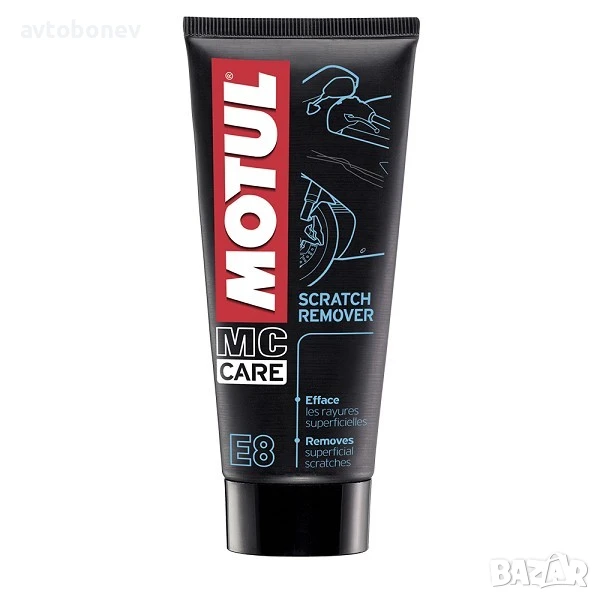 MOTUL E8 SCRATCH REMOVER-паста за премахване на драскотини 100ml, снимка 1