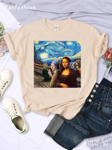 Тениска с интересен  принт , снимка 1