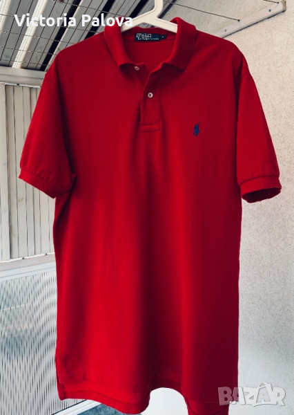 Тениска с яка POLO RALPH LAUREN оригинал, снимка 1