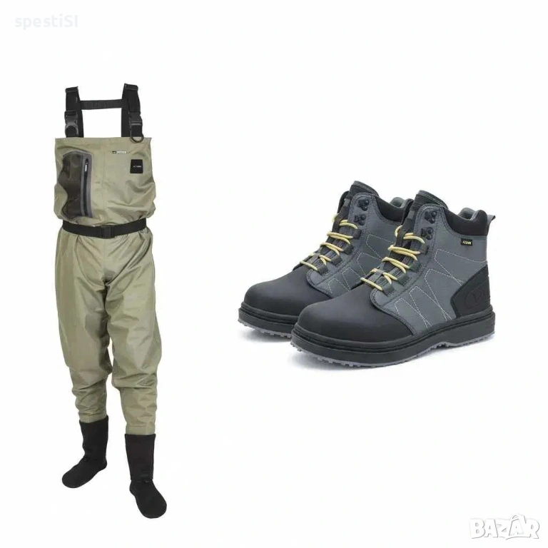 Гащеризон JMC Fly Fishing HYDROX + обувки Vision Atom Gummi, снимка 1