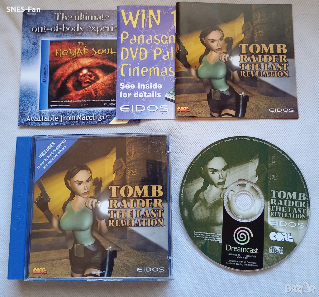 Tomb Raider - The Last Revelation.Sega Dreamcast, снимка 1