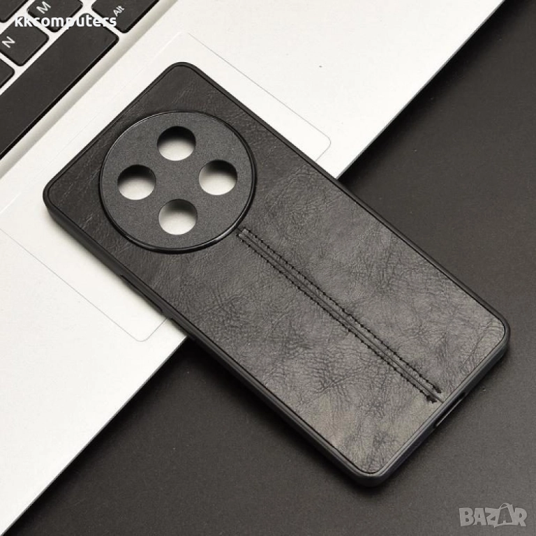 Honor X60 Pro / X9c / Magic7 Lite 5G Удароустойчив Sewing Cow Pattern Калъф и Скрийн Протектор, снимка 1