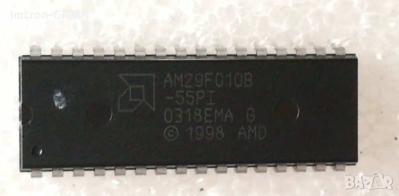 CMOS ФЛАШ ПАМЕТ  AM29F010B55PI 1 МЕГАБИТ (128 KX 8-БИТ) CMOS FLASH MEMORY, снимка 1