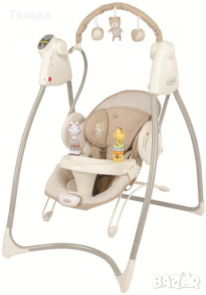 Детско столче люлка GRACO Модел Swing N'Bounce с опция за люлеене на батерии, снимка 1