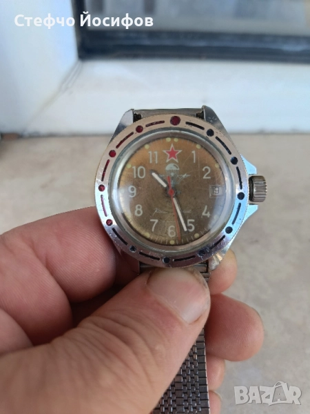 Командирски часовник Восток , снимка 1