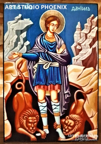 Икона на Свети Пророк Данаил, ikona Sveti Prorok Danail, снимка 1
