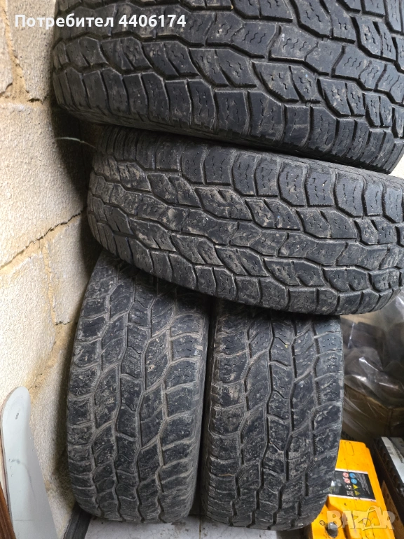 4 гуми   265 70 16 Cooper Discoverer AT3, снимка 1