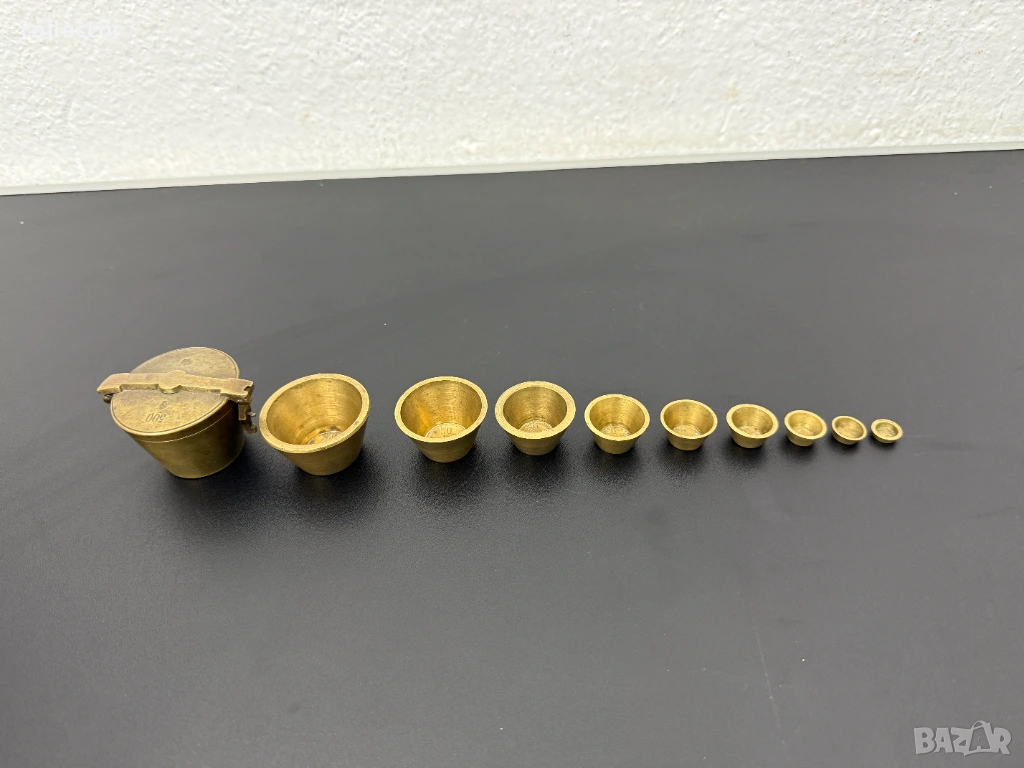 Комплект бронзови гнездови тежести. №7827, снимка 1