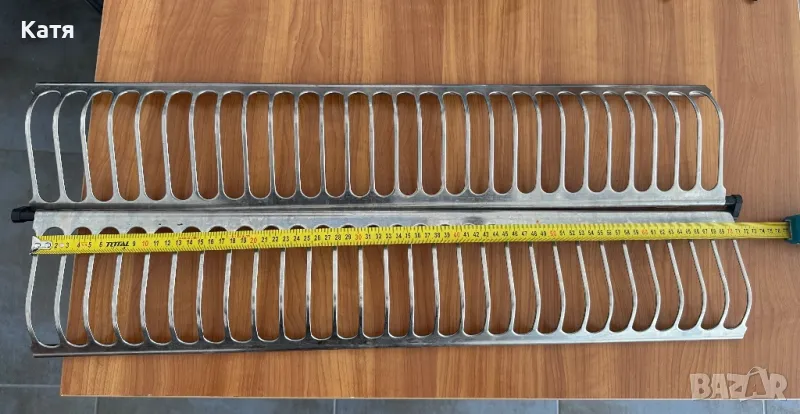 Сушилник за чинии за вграждане. Ширина 70см, снимка 1