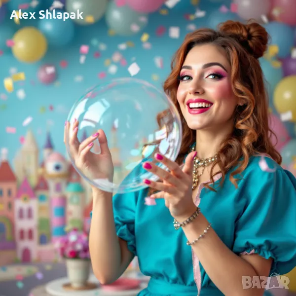 Шоу с големи сапунени мехури и аниматори за деца, снимка 1