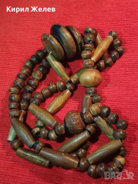 МНОГО ОРИГИНАЛНО КРАСИВО КОЛИЕ ОГЪРЛИЦА от РОГ РЪЧНА МАЙСТОРСКА ТРАДИЦИОННА ИЗРАБОТКА 34771, снимка 1