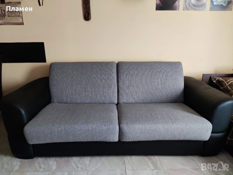 Разтегателен Диван, спалня с матрак, снимка 1