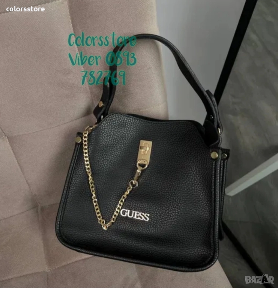 Черна чанта Guess/SG103m /, снимка 1