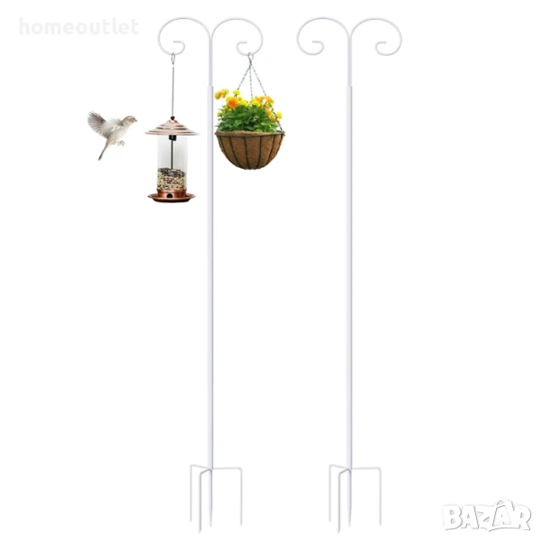 ПРОМОЦИЯ Универсален градински аксесоар за окачване на саксии, соларни лампи и др. (к-кт о, снимка 1