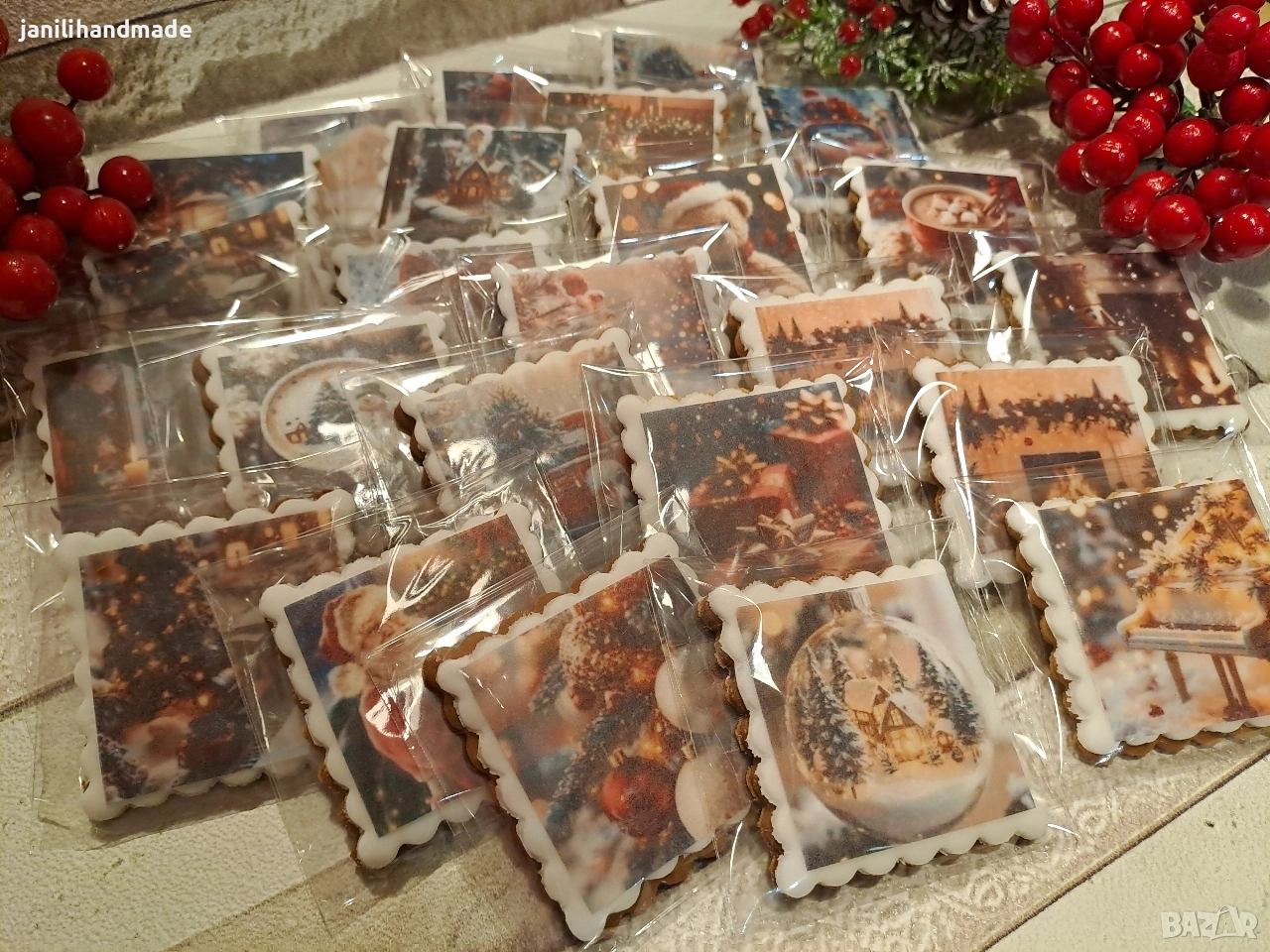 Коледни меденки комплект 33, снимка 1