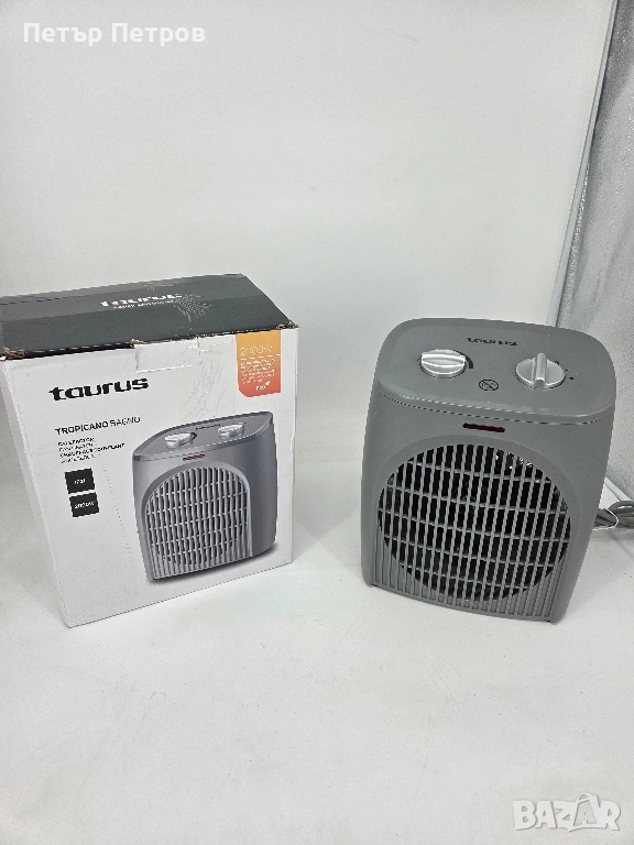 Вертикална вентилаторна печка Taurus Tropicano Bagno. Мощност: 2000 W. , снимка 1
