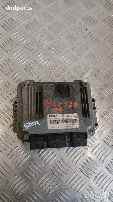 Компютър Renault Megane 1.9 DCi 2005г. 0281011776 8200391966, снимка 1