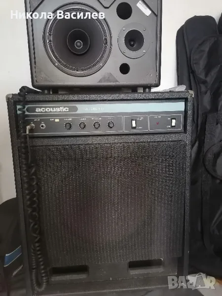 Vintage bass комбо Acoustic 118 продавам и под наем , снимка 1