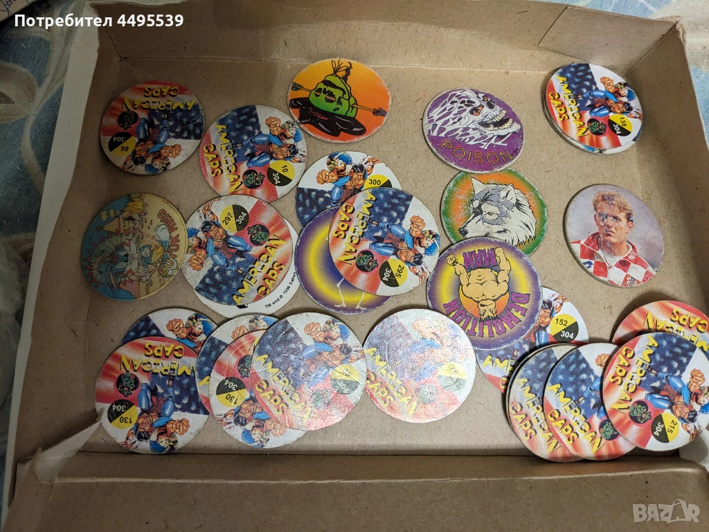 Хописи, бомби от 90-те. American caps, Hoppies, Фогис и др, снимка 1