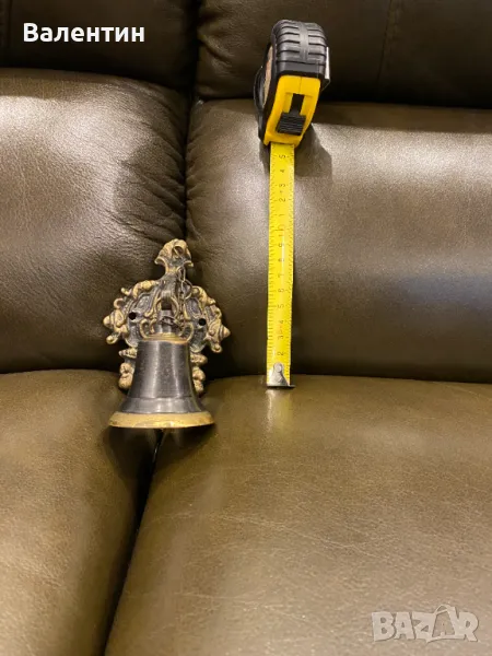 Стар звънец. Бронз. Приятен мелодичен звук., снимка 1