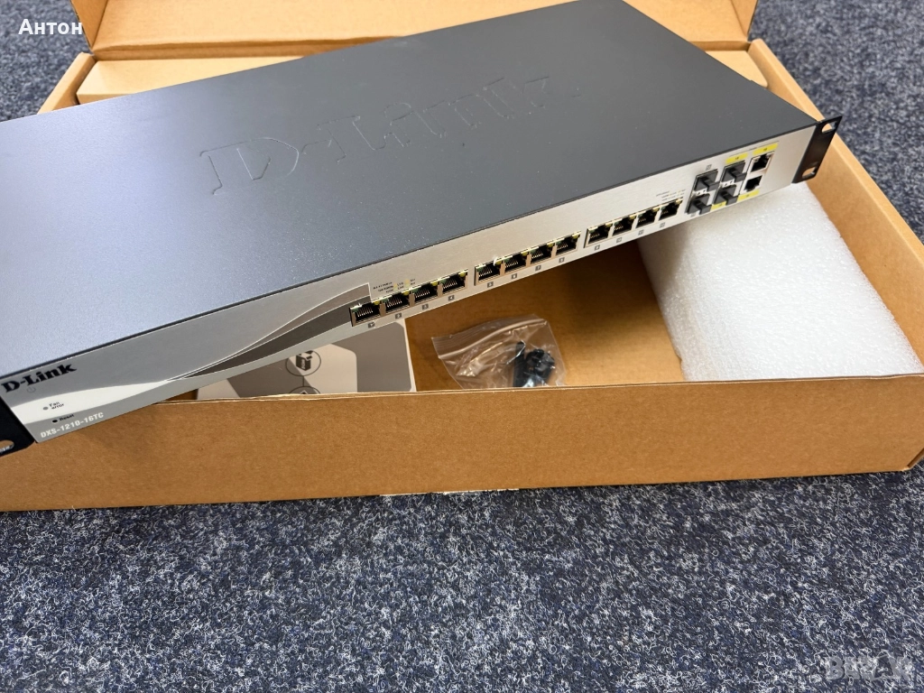D-Link DXS-1210-16TC 16-Port 10G Smart Switch / комутатор, снимка 1